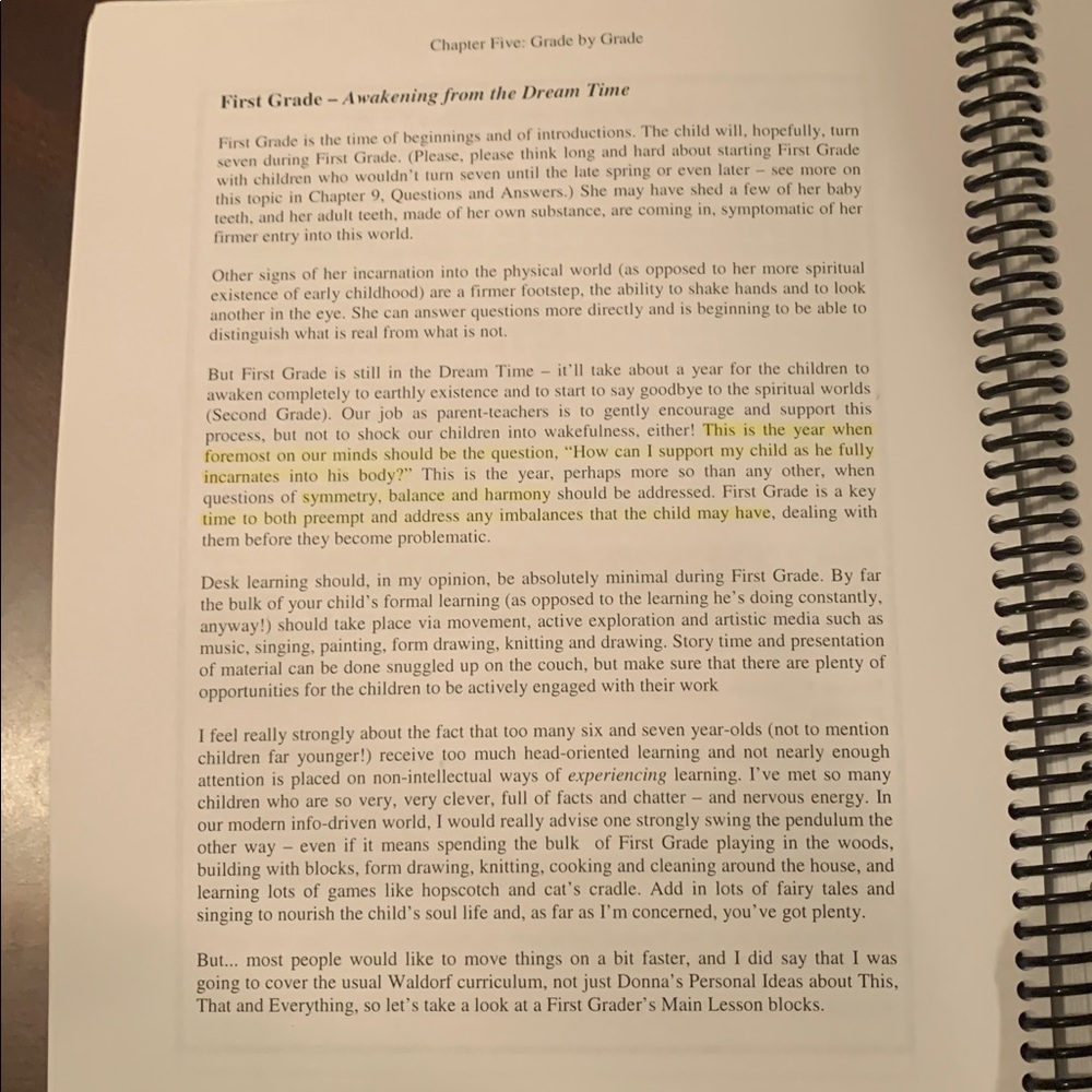 The Christopherus Waldorf Curriculum Overview Book - Picture 5 of 5